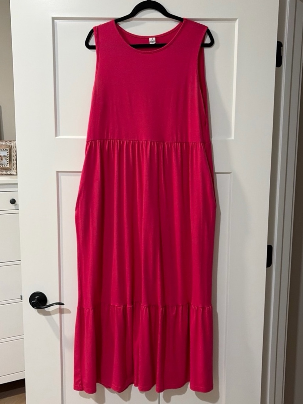 Maxi dress with pockets